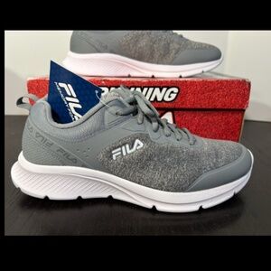 Fila Speedchaser 3 Memory Foam Running Shoes Sneakers Grey Woman's Size 9